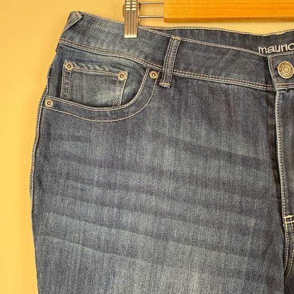 NWT Maurices Bootcut Denim Flex Mid Rise Cotton Blend Jeans; Size 22W Long - Picture 5 of 15